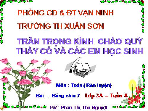 Bảng chia 7