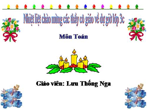 Bài toán giải bằng hai phép tính (tiếp theo)