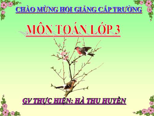 So sánh số bé bằng một phần mấy số lớn