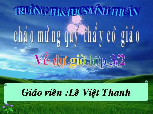 Các Bài giảng khác thuộc Chương trình Toán 3