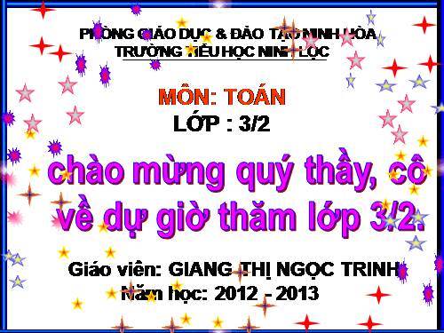 Phép trừ các số trong phạm vi 10 000