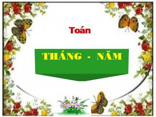 Tháng - Năm