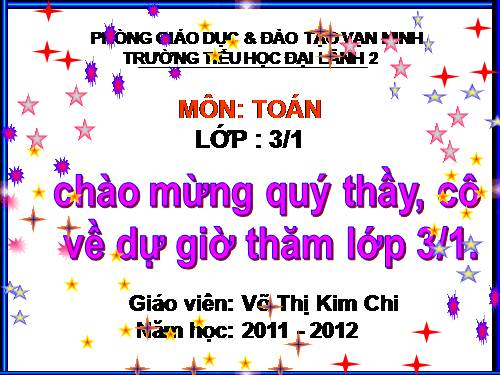 Phép trừ các số trong phạm vi 10 000
