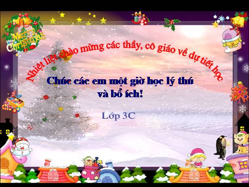 Các Bài giảng khác thuộc Chương trình Toán 3