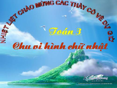 Chu vi hình chữ nhật