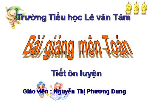 Phép trừ các số trong phạm vi 10 000