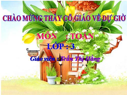 Tính giá trị của biểu thức (tiếp theo)
