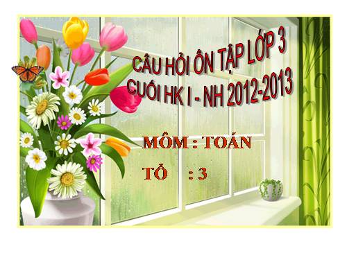 ON TAP CUOI KY I- MON TOAN