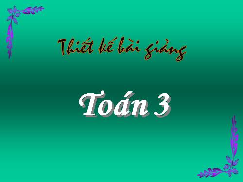 So sánh số bé bằng một phần mấy số lớn
