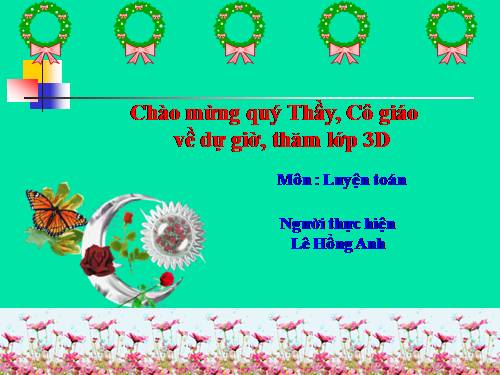 Các Bài giảng khác thuộc Chương trình Toán 3
