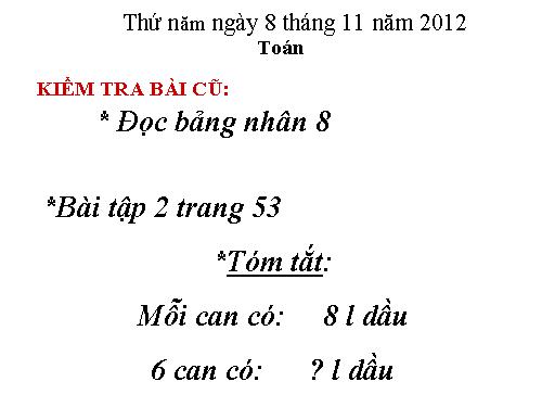 Các Bài giảng khác thuộc Chương trình Toán 3