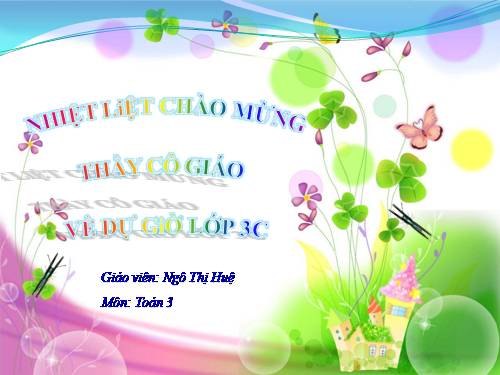 Giới thiệu bảng chia