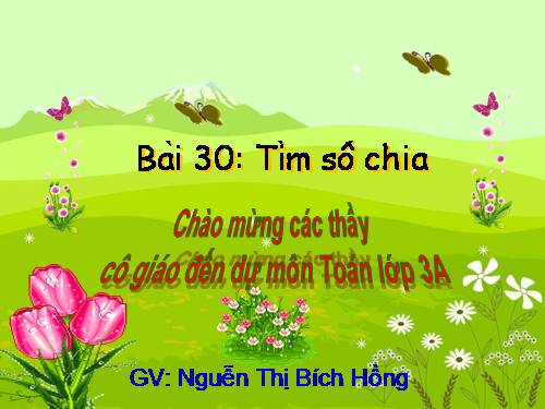 Tìm số chia