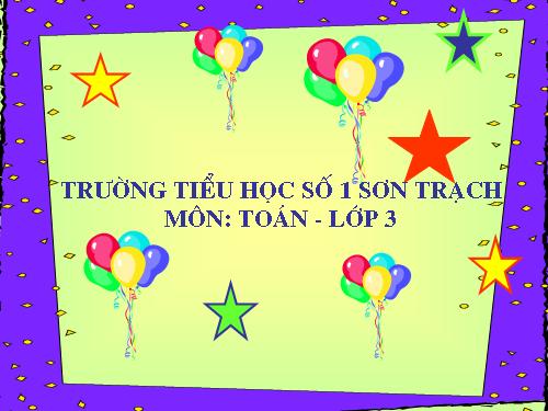Nhân số có bốn chữ số với số có một chữ số