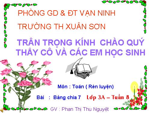 Bảng chia 7