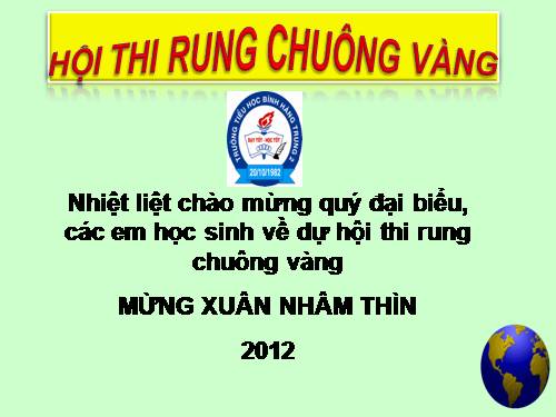 Rung chuông vàng K3 11-12