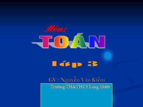 Tìm một trong các phần bằng nhau của một số