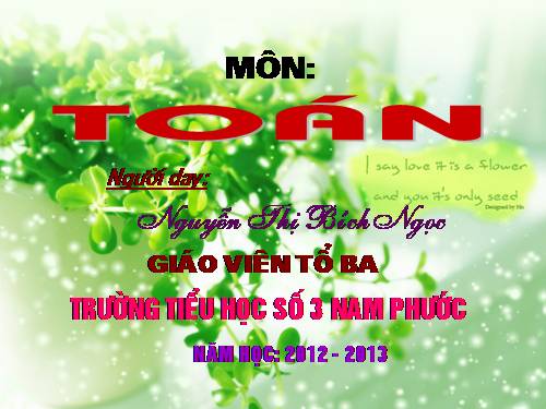 Tính giá trị của biểu thức (tiếp theo)