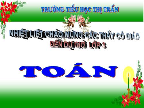 Ôn tập các bảng chia