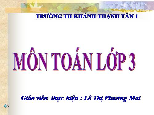 Nhân số có bốn chữ số với số có một chữ số