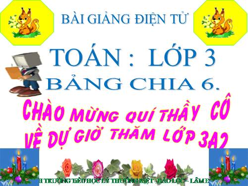 Bảng chia 6