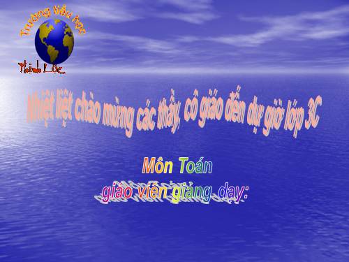 Bài toán giải bằng hai phép tính