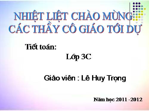 Bài toán giải bằng hai phép tính