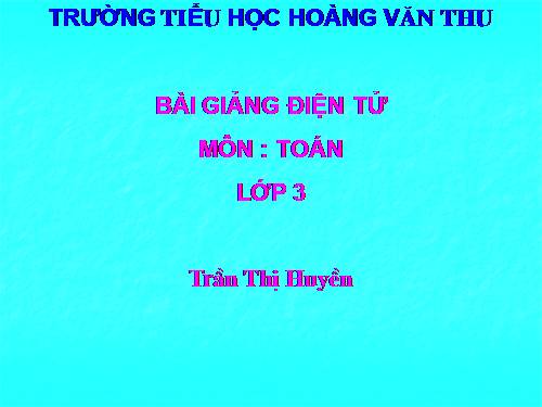 Diện tích hình vuông