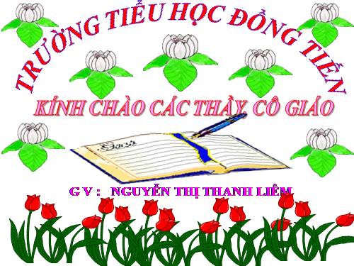 Các Bài giảng khác thuộc Chương trình Toán 3