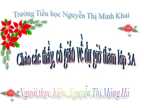 Các Bài giảng khác thuộc Chương trình Toán 3