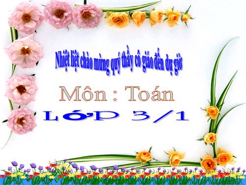 Bài toán giải bằng hai phép tính