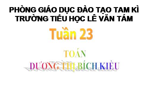 Luyện tập Trang 23