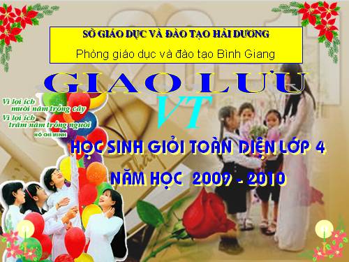 Rung chuông vàng lớp 4-phần 2