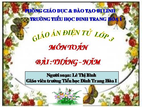 Tháng - Năm