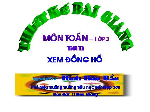 Xem đồng hồ