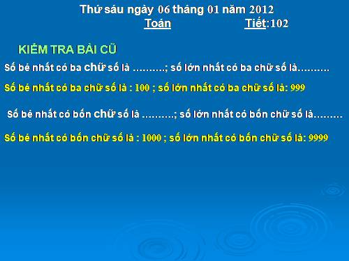 Phép cộng các số trong phạm vi 10 000