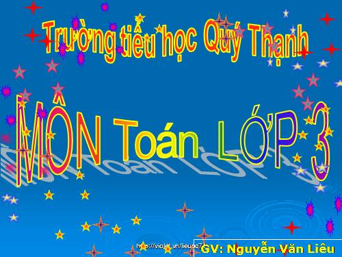 Phép trừ các số trong phạm vi 10 000