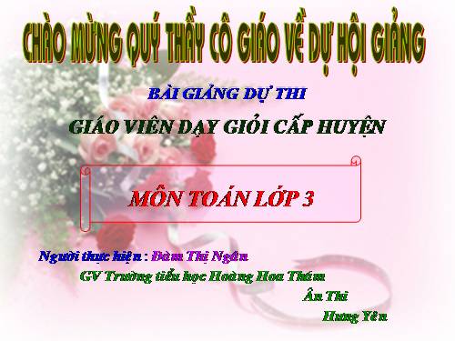 Tính giá trị của biểu thức (tiếp theo)