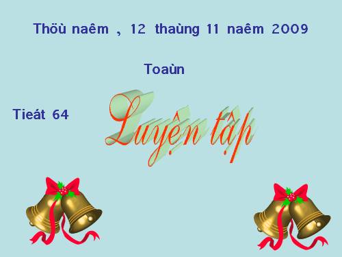 Các Bài giảng khác thuộc Chương trình Toán 3