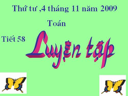 Các Bài giảng khác thuộc Chương trình Toán 3