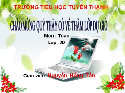 Bài toán giải bằng hai phép tính