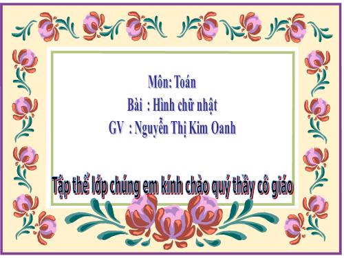 Hình chữ nhật