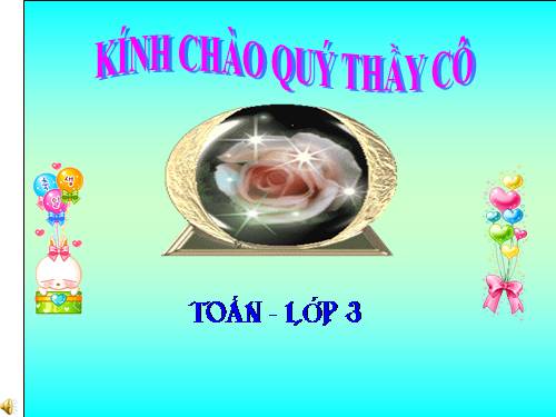 Các Bài giảng khác thuộc Chương trình Toán 3