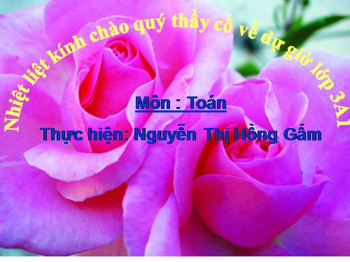 Giới thiệu bảng nhân