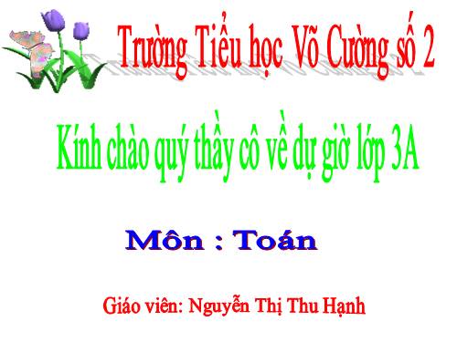Chia số có ba chữ số cho số có một chữ số