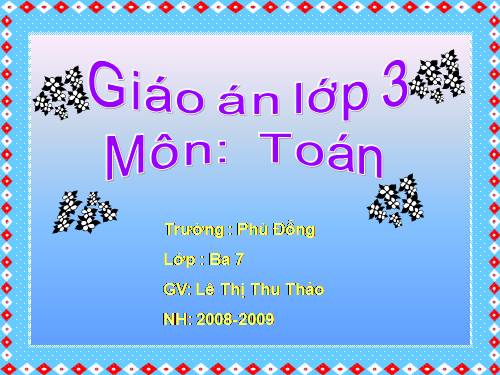 Diện tích hình chữ nhật.