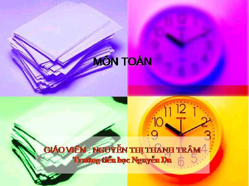 Diện tích hình chữ nhật.