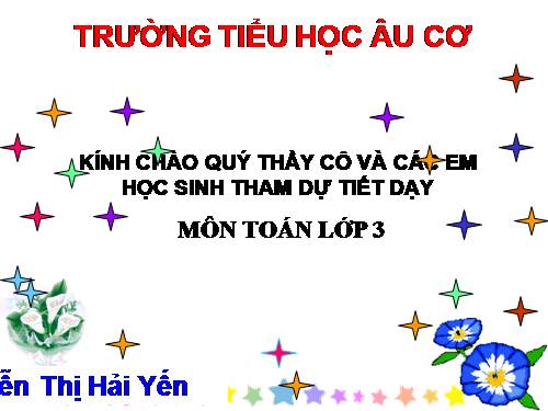 Chia số có hai chữ số cho số có một chữ số (tiếp theo)