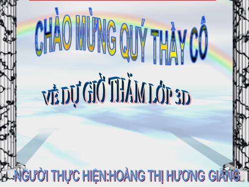 Các Bài giảng khác thuộc Chương trình Toán 3