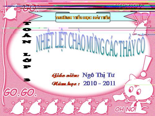 Giới thiệu bảng nhân